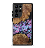 Galaxy S22 Ultra Wood Phone Case - Laila (Purple, 809415)