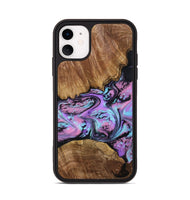 iPhone 11 Wood Phone Case - Laila (Purple, 809415)