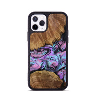 iPhone 11 Pro Wood Phone Case - Laila (Purple, 809415)
