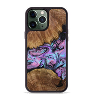 iPhone 13 Pro Max Wood Phone Case - Laila (Purple, 809415)
