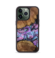 iPhone 13 Pro Wood Phone Case - Laila (Purple, 809415)