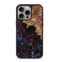 iPhone 15 Pro Max Wood Phone Case - Ainara (Red, 809416)