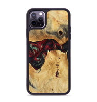 iPhone 11 Pro Max Wood Phone Case - Bert (Red, 809417)