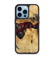 iPhone 14 Pro Max Wood Phone Case - Bert (Red, 809417)