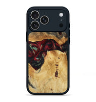 iPhone 17 Pro Max Wood Phone Case - Bert (Red, 809417)