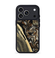 iPhone 17 Pro Wood Phone Case - Gena (Black & White, 809419)