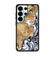 Galaxy S26 Ultra Wood Phone Case - Dalia (Black & White, 809420)