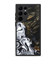 Galaxy S22 Ultra Wood Phone Case - Jericho (Black & White, 809421)