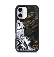 iPhone 17 Wood Phone Case - Jericho (Black & White, 809421)