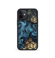 iPhone 12 mini Wood Phone Case - Darion (Pattern, 809423)