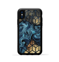 iPhone Xs Wood Phone Case - Darion (Pattern, 809423)