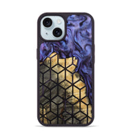 iPhone 15 Wood Phone Case - Spencer (Pattern, 809426)