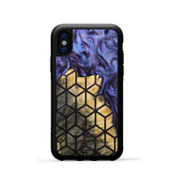 iPhone Xs Wood Phone Case - Spencer (Pattern, 809426)