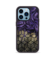iPhone 14 Pro Wood Phone Case - Hyman (Pattern, 809430)