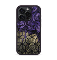 iPhone 15 Pro Wood Phone Case - Hyman (Pattern, 809430)