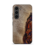 Galaxy S23 Wood Live Edge Phone Case - Uriel (Red, 809445)