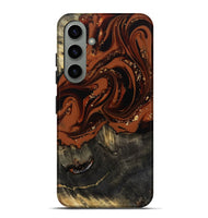 Galaxy S24 Plus Wood Live Edge Phone Case - Lupe (Red, 809459)