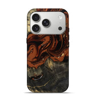 iPhone 17 Pro Wood Live Edge Phone Case - Lupe (Red, 809459)