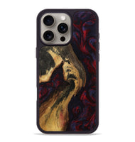 iPhone 16 Pro Max Wood Phone Case - Allan (Red, 809766)