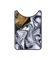 Alloy Wood Wallet - Ace (Black & White, 809895)