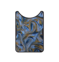 Alloy ResinArt Wallet - Millie (Teal & Gold, 810130)