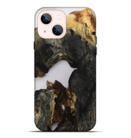 iPhone 14 Plus Wood Live Edge Phone Case - Galen (Clear, 810424)