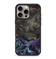 iPhone 16 Pro Max Wood Phone Case - Nyomi (Purple, 810463)