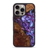 iPhone 16 Pro Max Wood Phone Case - Basil (Purple, 810474)