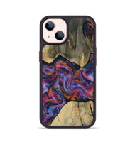 iPhone 14 Wood Phone Case - Jones (Red, 810579)