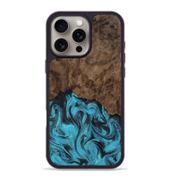 iPhone 16 Pro Max Wood Phone Case - Wilson (Blue, 810601)