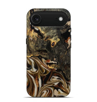 iPhone 17 Air Wood Live Edge Phone Case - Cathryn (Black & White, 810789)