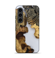 Galaxy S23 Wood Live Edge Phone Case - Booker (Clear, 810791)