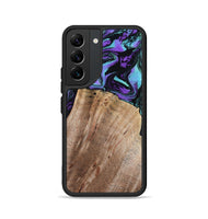 Galaxy S22 Wood Phone Case - Rio (Purple, 810802)