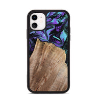 iPhone 11 Wood Phone Case - Rio (Purple, 810802)