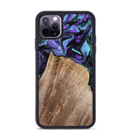 iPhone 11 Pro Max Wood Phone Case - Rio (Purple, 810802)