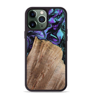 iPhone 13 Pro Max Wood Phone Case - Rio (Purple, 810802)