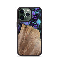 iPhone 13 Pro Wood Phone Case - Rio (Purple, 810802)