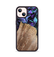 iPhone 14 Wood Phone Case - Rio (Purple, 810802)