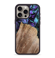 iPhone 15 Pro Max Wood Phone Case - Rio (Purple, 810802)