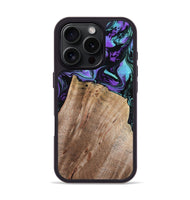 iPhone 16 Pro Wood Phone Case - Rio (Purple, 810802)