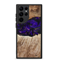 Galaxy S22 Ultra Wood Phone Case - Ronda (Purple, 810806)