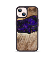 iPhone 14 Wood Phone Case - Ronda (Purple, 810806)