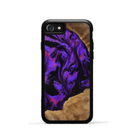 iPhone SE Wood Phone Case - Matilda (Purple, 810807)
