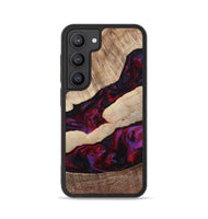 Galaxy S23 Wood Phone Case - Maura (Red, 810812)