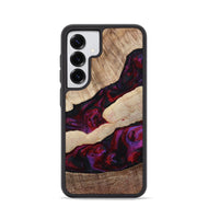 Galaxy S25 Wood Phone Case - Maura (Red, 810812)