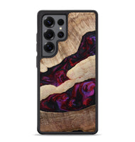 Galaxy S25 Ultra Wood Phone Case - Maura (Red, 810812)