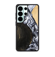 Galaxy S26 Ultra Wood Phone Case - Hedwig (Black & White, 810813)