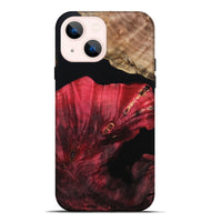 iPhone 14 Plus Wood Live Edge Phone Case - Joan (Wood Burl, 811023)