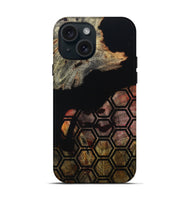 iPhone 15 Wood Live Edge Phone Case - Layla (Pattern, 811025)