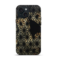 iPhone 15 Wood Live Edge Phone Case - Gustav (Pattern, 811028)